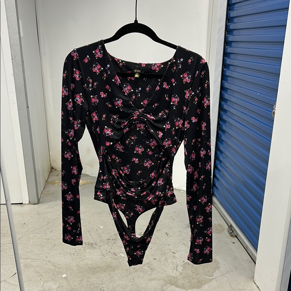 Floral Long Sleeve Bodysuit